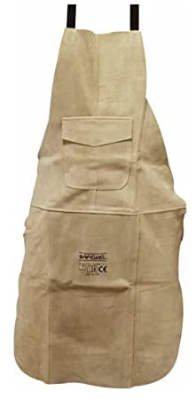 Beige Welders Welding Safety Apron