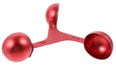 Sosoport Anemometer Windgeschwindigkeitsmesser 3-becher Sensor Aus Aluminiumlegierung Für Meteorologische Windmessung Wetterfest Leicht Und Präzise Für Gewächshäuser Und