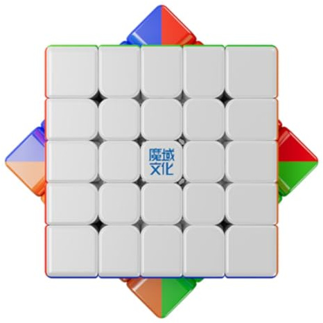Bukefuno MoYu Aochuang V6 TripleTrack UV 5x5 Magic Cube Magnetic Moyu Aochuang WRM Ball Core V6 Puzzle 3Track UV Magic Cloth 160 Magnets 5x5x5 Stickerless Cube Speed
