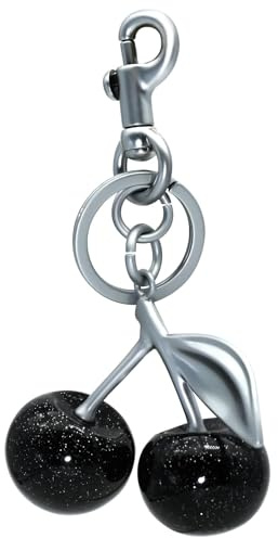 HecticCore Kirsch-Bag Charm - Vielseitiger Schlüsselanhänger, Geldbörsenanhänger Glücksbringer, Personalisiertes Auto-Zubehör,modischer Taschen- oder Schlüssel-Accessoire für handtaschen