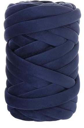 Grobes Baumwollgarn für Armstricken, 1000g Häkeln, super sparend, Jumbo, riesiges, sperriges Premier-Garn für die Herstellung von Haustier-Hausdecken