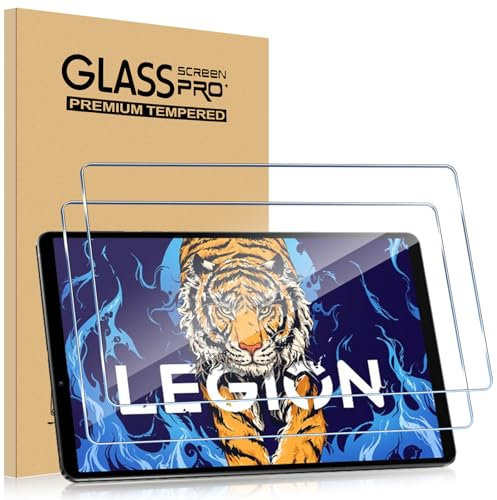 ELYCO Schutzfolie Kompatibel mit Lenovo Legion Tab 8.8 Gen 3 für Panzerglas, 2 Stück 9H Härte Anti-Kratzen Panzer Schutz Glas, Anti-Bläschen Panzer Schutz Glas, HD Clear Displayschutz