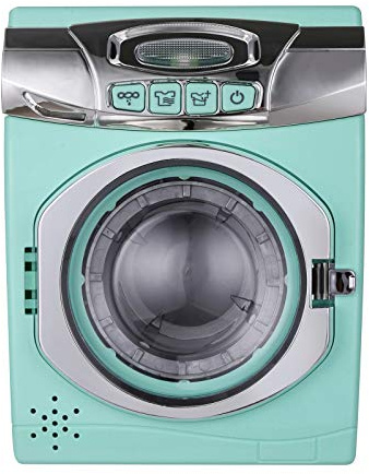 Simulation Home Toy Interactive Washing Machine Playset for Kids Realistic Sounds and Lights for Housework Experience (Multicolor, One Size)