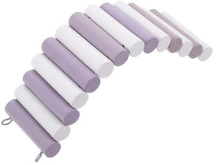 Gatuida Puente Colgante de Madera para Chinchillas y Pequeños Animales, Juguete Seguro y Práctico para Jaulas Función de Entrenamiento y Escalada