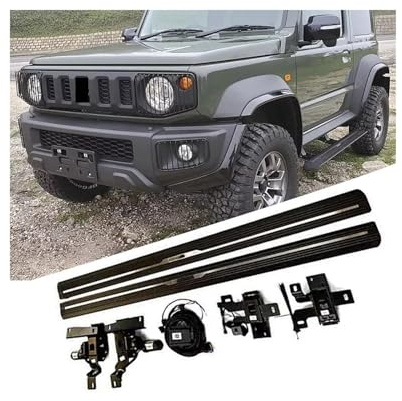 Marchepied latéral rétractable Compatible avec Suzuki Jimny JB64, marchepied déployable à 2 portes