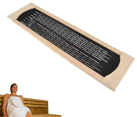 Tubo calentador de sauna infrarrojo, panel de calefacción de 350 W para spa en casa, tubo calentador infrarrojo con protector, accesorios de sauna para el hogar, hotel,