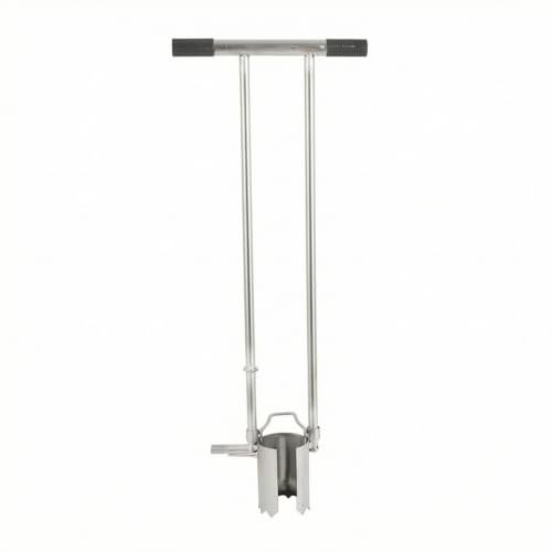 MotiveTech Trasplantador Plantones Metal Metálico Sacabocados Jardín con Mango Doble Herramienta para Agricultores, Invernaro, 9 Cm