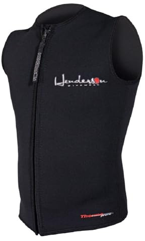 Henderson 3mm Thermoprene Men's Zippered Vest, L
