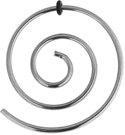 Monster Piercing 0,8 MM 316L chirurgische Stahlspirale Spule Messgerät Ohr Piercing Plug