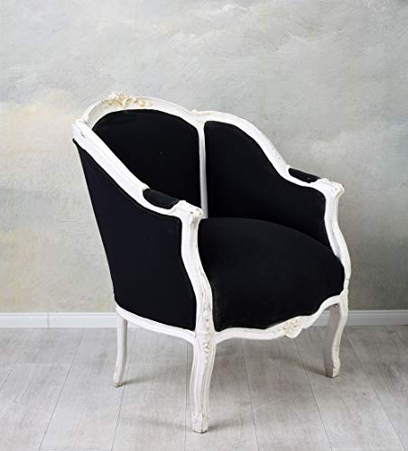 Sessel Bergere Barockstuhl Barocksessel Armlehnstuhl Antik Polstersessel cat664k49 Palazzo Exklusiv