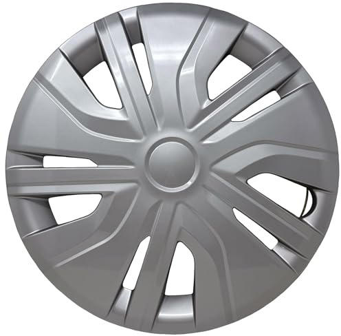 HubStar Replacement for Mitsubishi Mirage 2017-2024 Hubcap, Sturdy 14-inch Silver Wheel Cover (1 Piece)