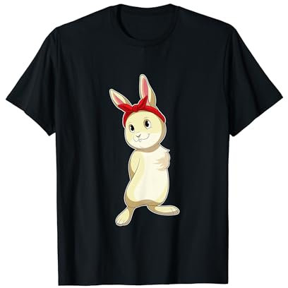 Hase Haarschleife T-Shirt