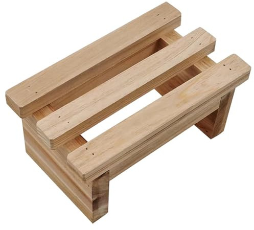 Homoyoyo Tabouret Garçon et et Adulte Marchepied Antidérapant pour Salon la Cuisine Salle de Bain Chambre Repose-Pieds Compact et Résistant pour Usage Quotidien