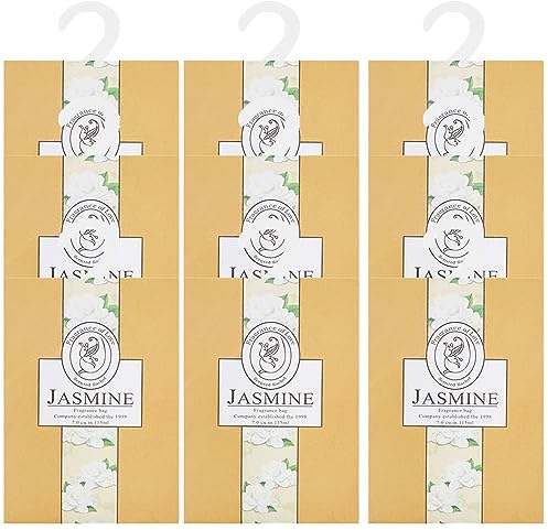 9PCS Sachet Armoire Parfumé, Sachet Parfumé Armoire Sent Bon Maison, Parfum d Ambiance Maison Parfum d'intérieur, Desodorisant Vetement Armoire, Sachets Lavande Placards Parfum Voiture (Orange)