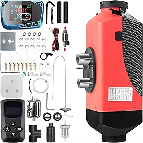 MAHWER Car Ignition Heating Systems ，Diesel Auxiliary Heater, 12 V Air Heater, 2 KW / 5 KW / 8 KW Air Diesel Heater With Silencer, LCD Switch And Remote Control