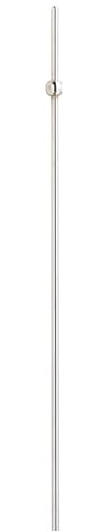 Balterley Extended Horizontal Rod for Basin Pop-up Wastes, Universal Pop-up Drain Rod Assembly Replacement Compatible with Stopper - 5 x 330mm (Chrome)