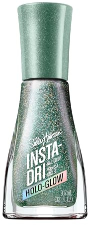 Sally Hansen Insta-Dri Holo-Glow All That Shimmers Nagellack, einfach zu verwenden, langlebig, schöne Farben, einfach auf den Nägeln aufzutragen, kein Abblättern, 0,3 oz