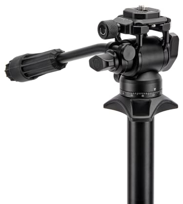 3 Legged Thing AirHed Trinity multi-use head for video, monopods and scopes (Darkness (Matte Black))