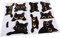 Toyvian 2 Blätter Neun Katzen Wandaufkleber Retro-aufkleber Tieraufkleber Autofenster Aufkleber Kreativer Steckdosenaufkleber Katze Wanddekoration Steckdosen-aufkleber Auslauf Pvc Black