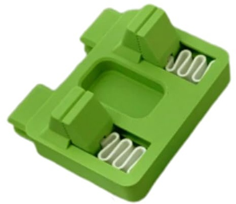 Lödtrådshållare, extra lödverktyg, billjudsverktyg, justerbar design, robust konstruktion, 7 x 5 x 3 cm, för elektronikarbete och billjudsprojekt