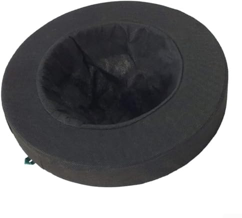 Vootnifig Floating Planting Bag Black Diameter 25cm Pond Plant Basket Non-Woven Fabric Sponge Water Garden Aquatic Plant Holder