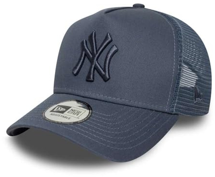 New Era MLB Uni ESS Yankees Trucker Cap Basecap Baseballcap Truckercap Meshcap Damen/Herren - Snapback, mit Schirm, Schirm Frühling-Sommer Herbst-Winter