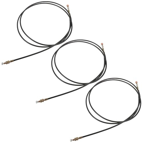 TOYANDONA Cavo del Cambio Triciclo Elettrico 3 Pezzi da 25 M Vite Guaina e Cavo Trasmissione Bici Elettrica per Marcia Alta/Bassa Compatibile Ebike e Scooter Assistenza in Salita e