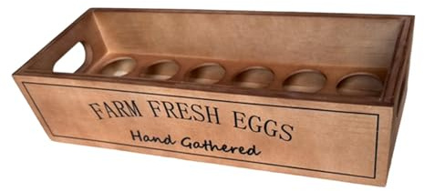 MERIGLARE Eierhalter Aus Holz für Einweihungsfeiern, Hühner, Enten,