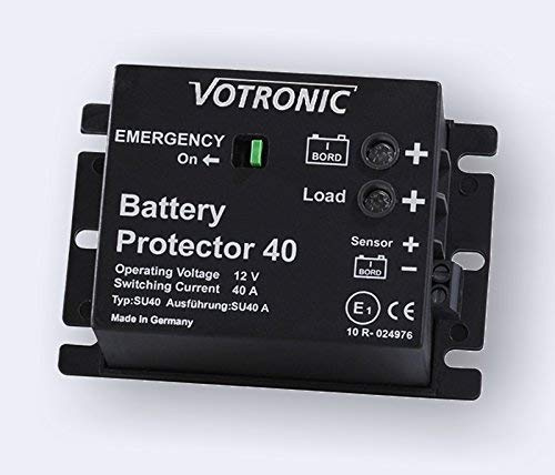 Votronic battery protector, deep discharge protection, 12 V, 40 amp