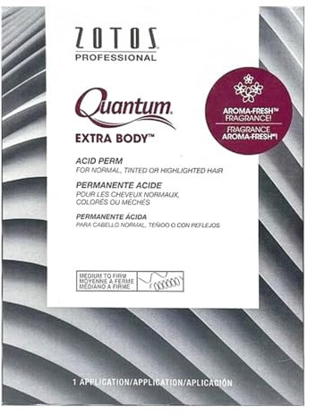Zotos Quantum Extra Body Acid Permanent for Unisex 1 Application Treatment
