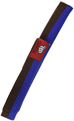 Yosihiro 49002.A40.11 - Cinturón Unisex, Color Azul/marrón, 2.80 cm