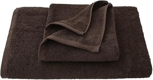 Asciugamano Per La Casa Tuva Asciugamano In Cotone 90x180cm Wellness Spa Asciugamano Per Sauna Asciugamano Da Bagno Asciugamano Professionale In Spugna 100% Cotone (Marrone)