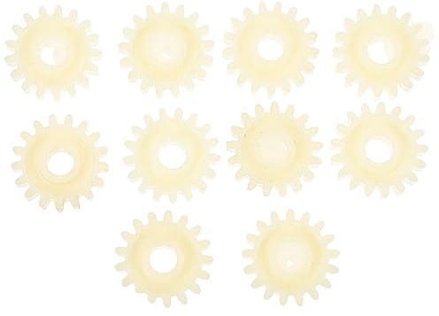 jojofuny 10 Stück Inkubator Zahnräder Getriebe Ersatzteile Kompakt Geräuscharm Zubehör Für Eierwendevorrichtung Brutmaschine Geflügelzubehör