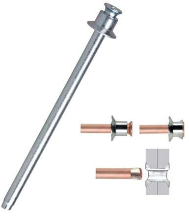 remaches 100 Uds. Remaches ciegos de placa de circuito de acero al carbono doble avellanado 2,4mm, 3,0mm, 3,2mm (Color : 3.2x2.4mm, Size : 100Pcs)