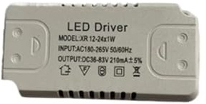 BSAXITHZB Fuente de alimentación del Controlador Led, Transformador de lámpara de Techo, Transformador de balasto segmentado 8w24w36w (Color : 12-24W)