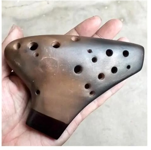 professionelle Okarina 16-Loch Legend Ocarina Time Holz-Ocarina Y-Kontrollflöte(Color:2)