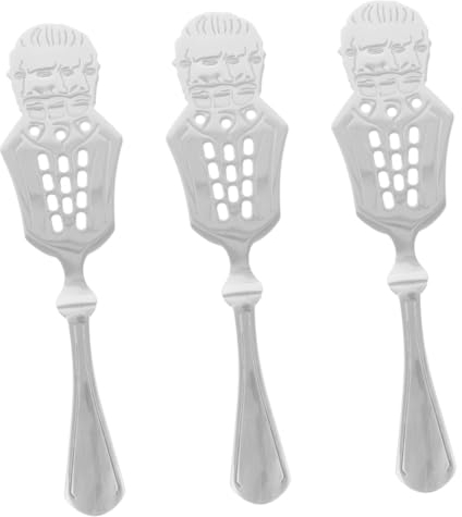 iplusmile 3pcs Absinthe Dripper Stainless Steel Spoon Absinthe Supply