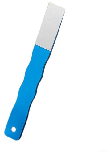 Hand Saw Sharpening Tool Portable Files Sharpener, Premium Material, Ergonomic Handle for Woodworking and Carving Black+White (600 Grit)