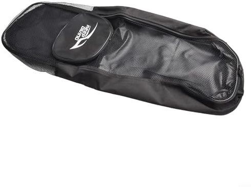 Eawfgtuw Borsa subacquea in rete con tracolla, borsa per il trasporto di pinne, organizer per accessori per immersioni, grande capacità per pinne da snorkeling e pinne