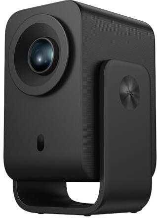 TCL C1 GTV mobil upplösningsprojektor Native 1080p, inbyggd gimbal, Netflix-licens, Wi-Fi och Bluetooth, 30 000 timmars livslängd, autofokus