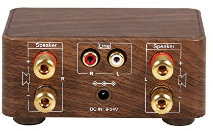 Zohisin Amplificatore stereo HiFi 5.0 Classe D 50Wx2 Amplificatore di digitale con ingresso scheda TF USB per altoparlanti marini per auto domestiche Connessione stabile 12M Risposta in