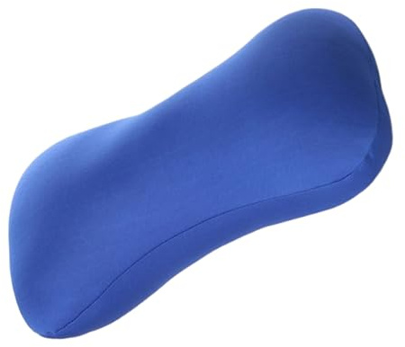Cuscino in microsfere - 38 x 20 cm | Cuscino per testa posteriore in microsfere | Cuscino di sostegno cervicale da viaggio in icroball | berretto antistress illow per auto, ufficio,