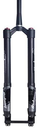 HOMSXPAC VTT, 26/27,5/29 Pouces, Fourche inversée à débattement de 140 mm, Alliage d'aluminium, Suspension pneumatique Avant de 1-1/2 Pouce, Accessoires