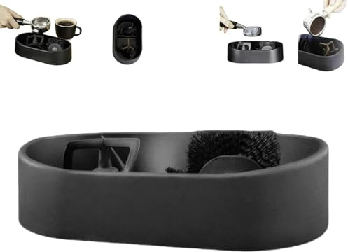 Portafilter Accessories Portafilter Cleaner Electric Quin Spin, Portafilter Cleaner Portafilter Cleaning Device, Holder for Espresso Cleaning, Cleaning Set for Coffee Filter Holder, Portafilter
