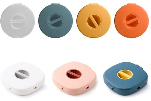 Bamyli 7 Pack Retractable Cord Organiser – Compact Portable Cable Winder, Charging Cord Management for USB Cables & Headphones – for Home, Office, Classroom & Travel