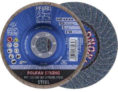 PFERD POLIFAN PFC 125 Z 50 SGP-STRONG Pack á 10 Stück