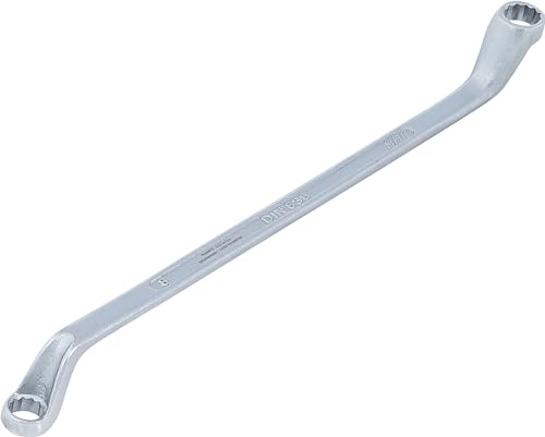 BGS 1214-8x9 | Double Ring Spanner, offset | 8 x 9 mm