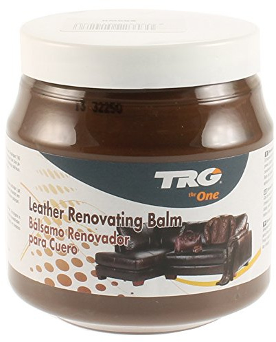 TRG the One Leather Renovating Balm, Renovieren Balsam auf Wachsbasis, reinigt und pflegt Leder, Braun (Brown), 300 ml