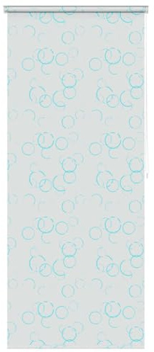 vidaXL Duschrollo 80x240 cm Blasenmuster