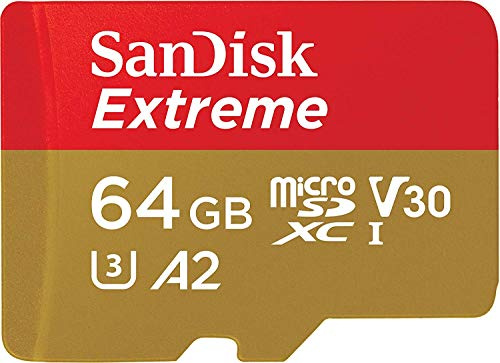 SanDisk Extreme microSDXC UHS-I Card- 64GB
